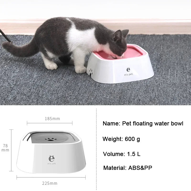 anti-splash dog bowl